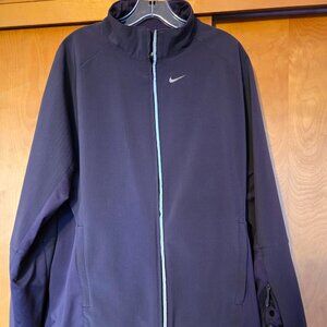 Ladie's Nike Runners Jackets, Blue/Purple, Size XL